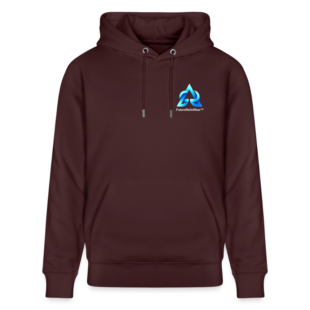Organic Hoody - Retro Desktop - maroon