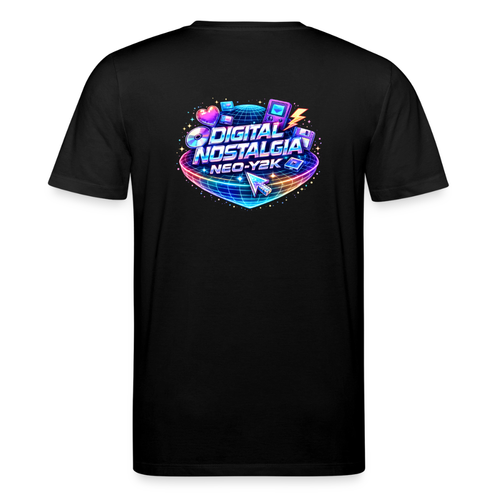 Organic T-Shirt - Neo Y2K Revival - black