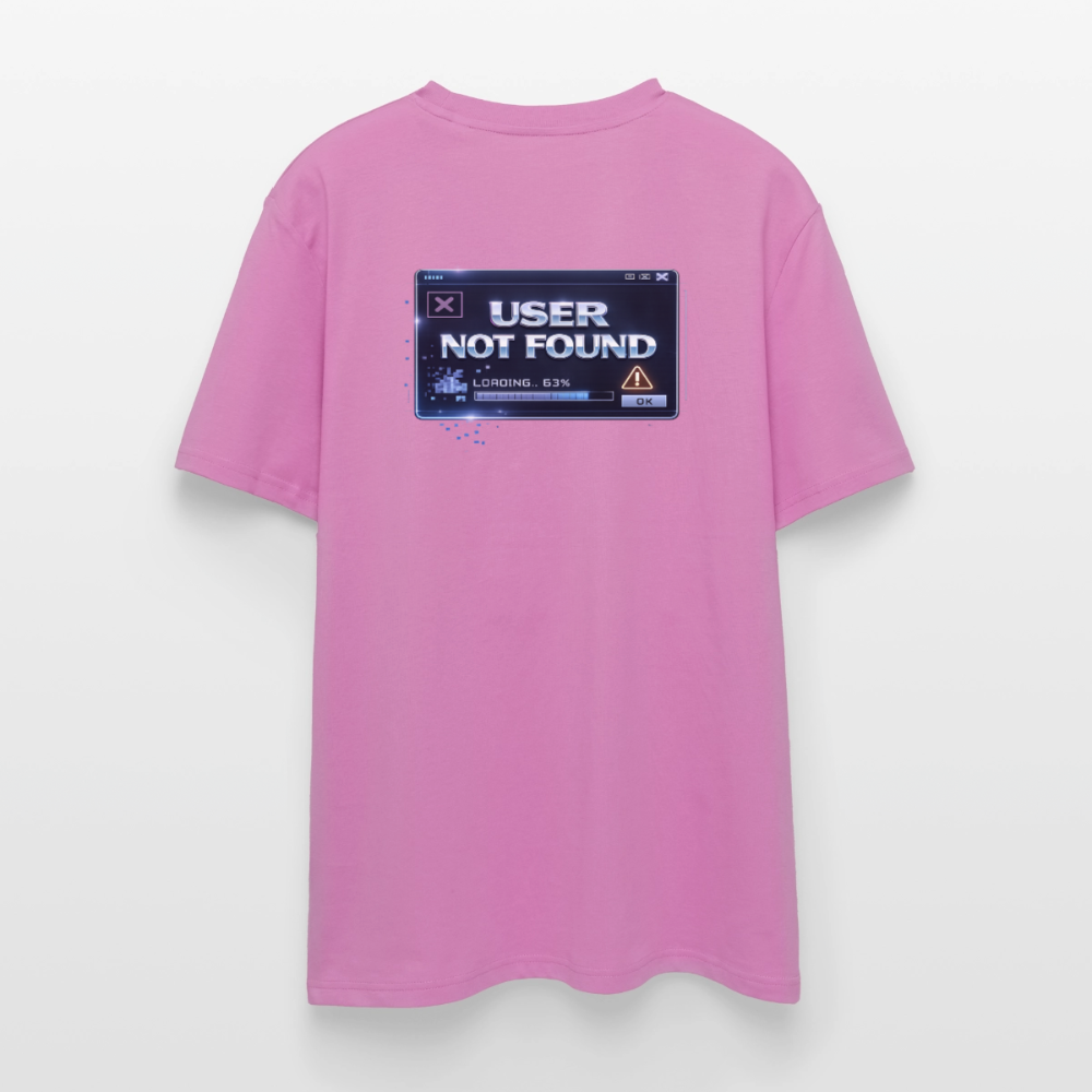 Organic T-Shirt - User Not Found - pink