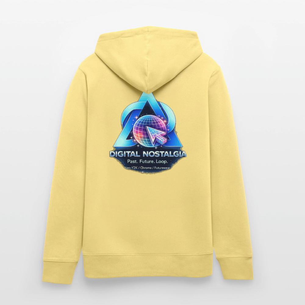Organic Hoody - Eternal Quantum Era - viva yellow 