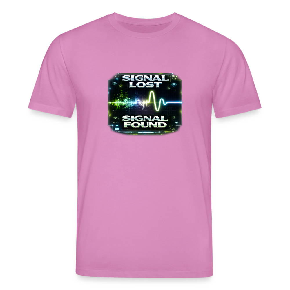 Organic T-Shirt - Signal Restored - pink