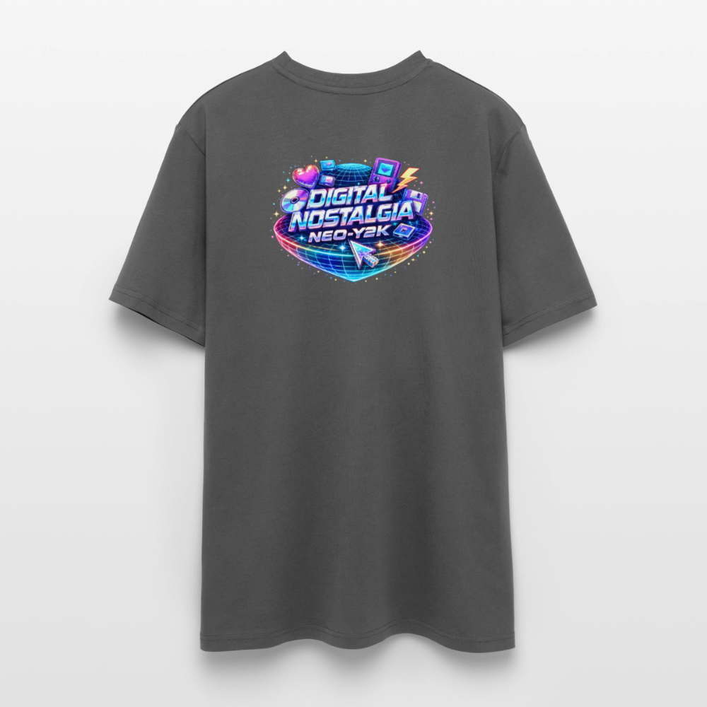 Organic T-Shirt - Neo Y2K Revival - anthracite