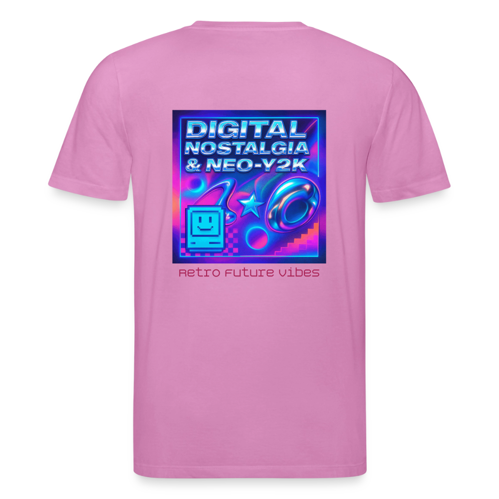 Organic T-Shirt - Digital Nostalgia - pink