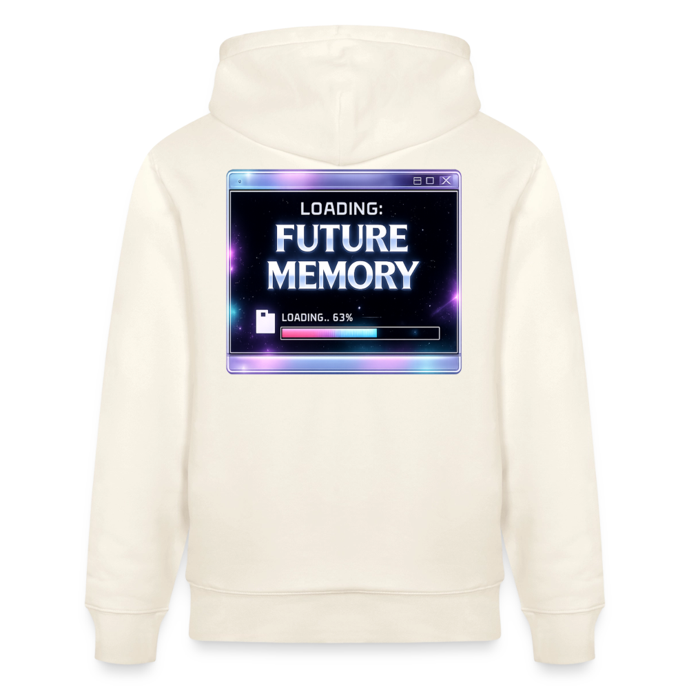 Organic Hoody - Future Memory - natural white