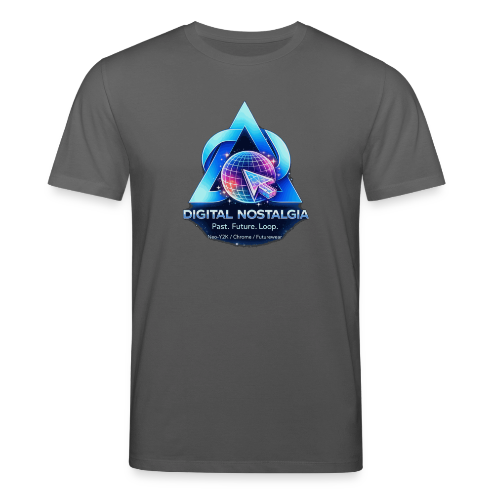 Organic T-Shirt - Eternal Quantum Era - anthracite