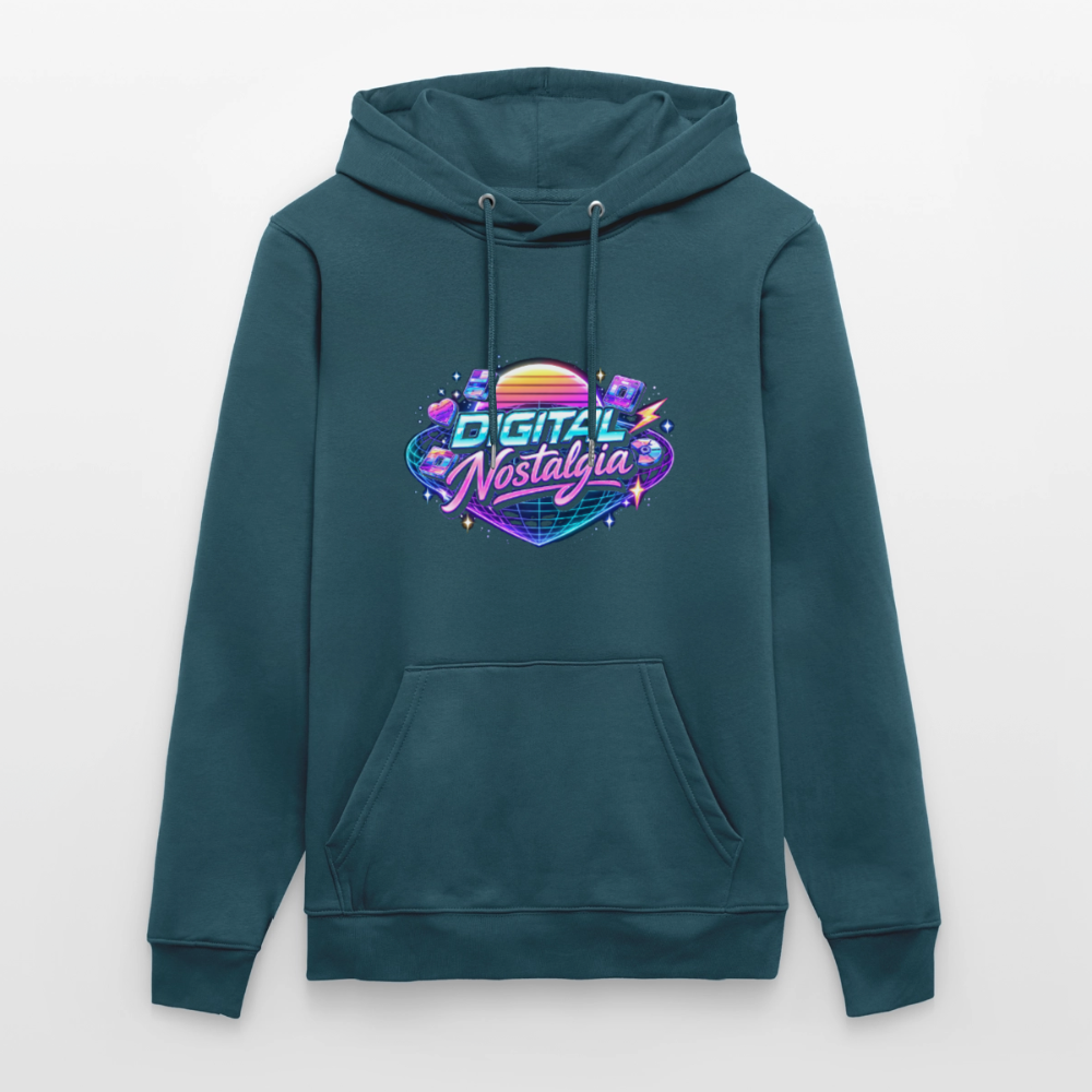 Organic Hoody - Retro Future Wave - stargazer
