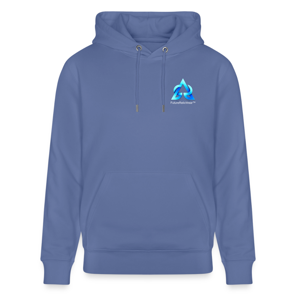 Organic Hoody - Sentience Loading Now - bright blue