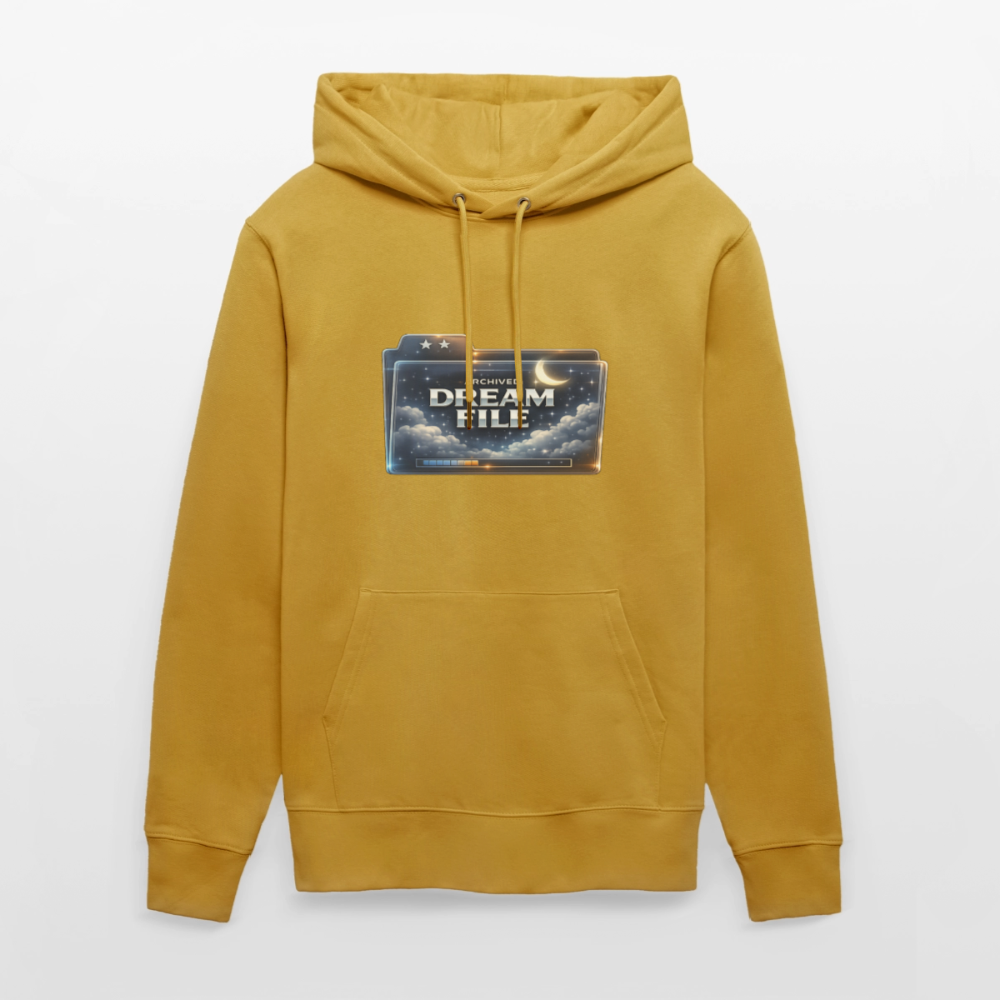 Organic Hoody - Archived Dream File - ochre