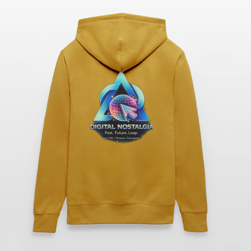 Organic Hoody - Eternal Quantum Era - ochre