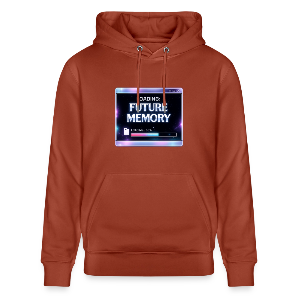 Organic Hoody - Future Memory - heritage brown