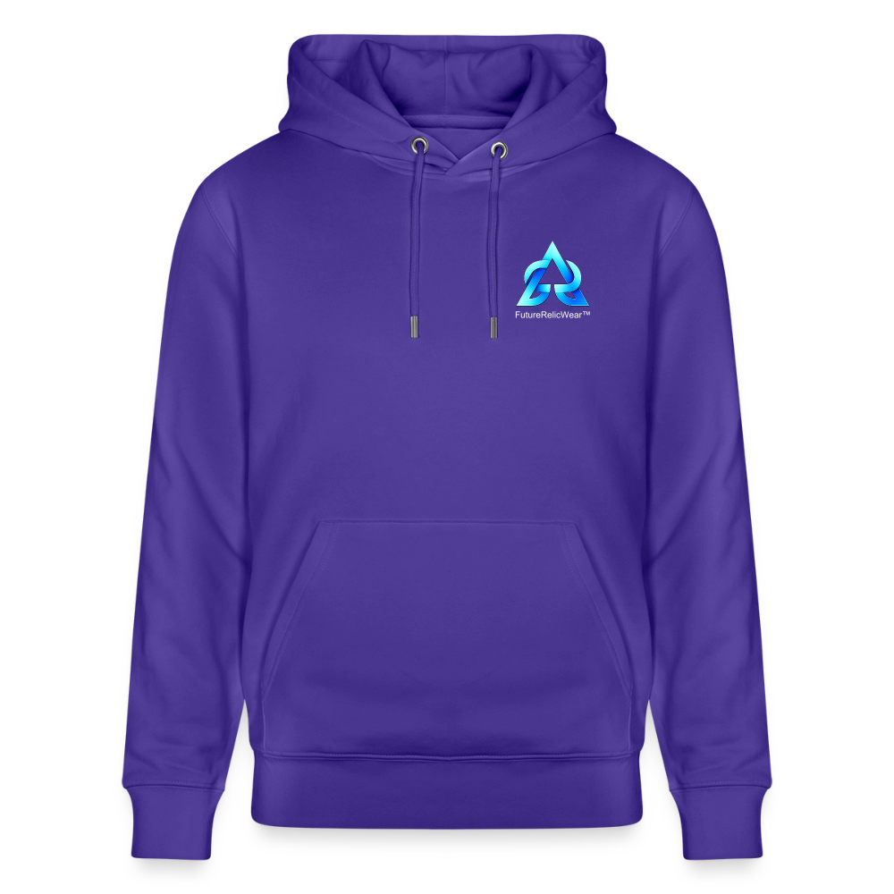 Organic Hoody - Retro Arcade Dream - purple love 