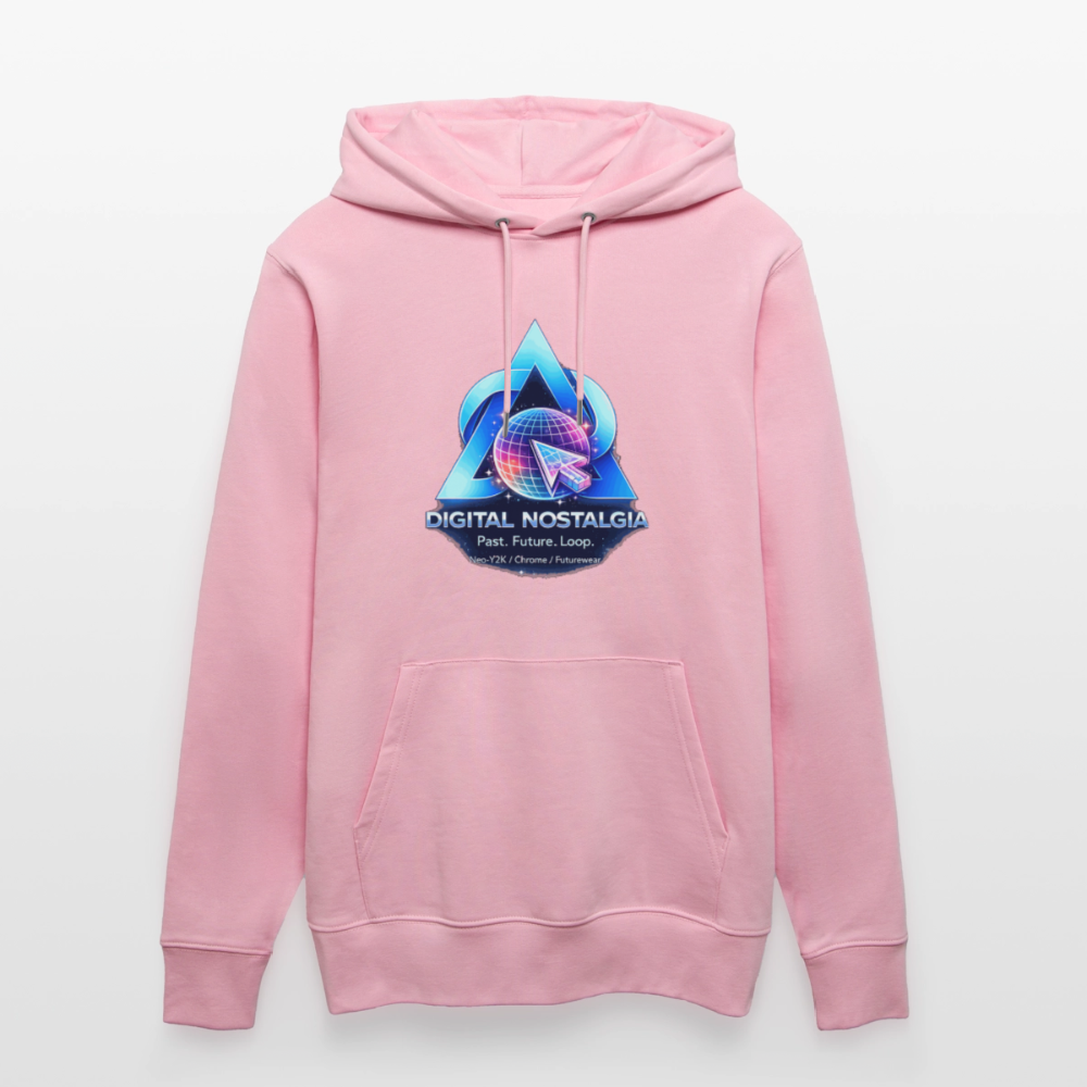Organic Hoody - Eternal Quantum Era - cotton pink