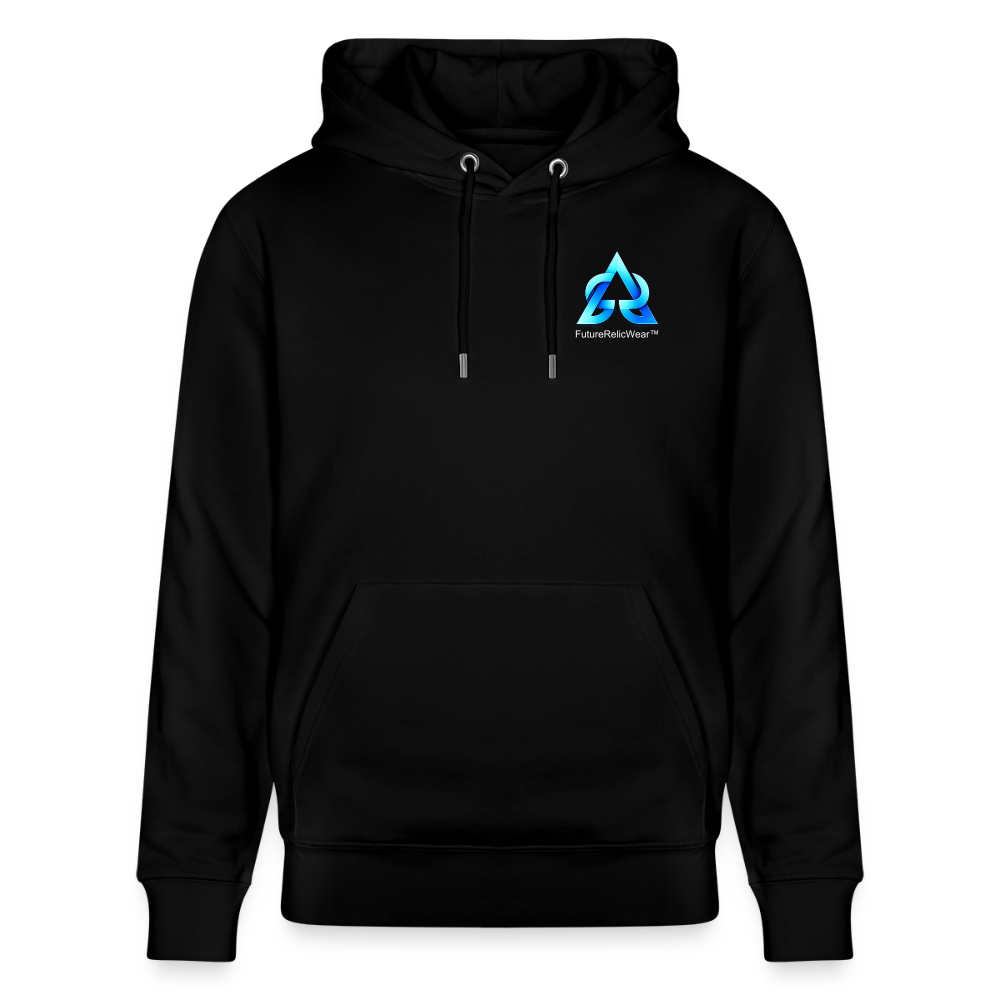 Organic Hoody - Signal Restored - black