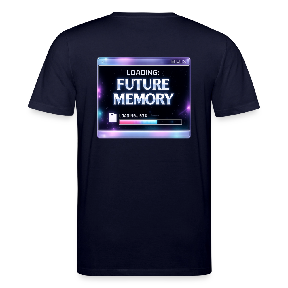 Organic T-Shirt - Future Memory - navy