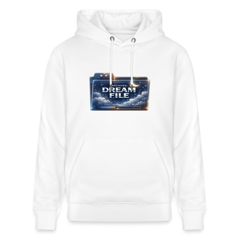 Organic Hoody - Archived Dream File - white