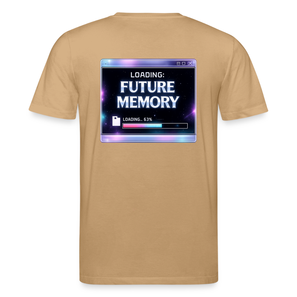 Organic T-Shirt - Future Memory - caramel 