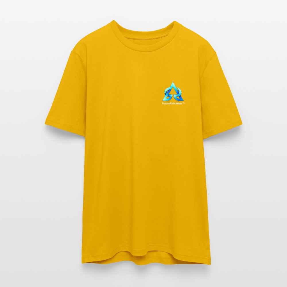 Organic T-Shirt - Neon Geometrics - spectra yellow