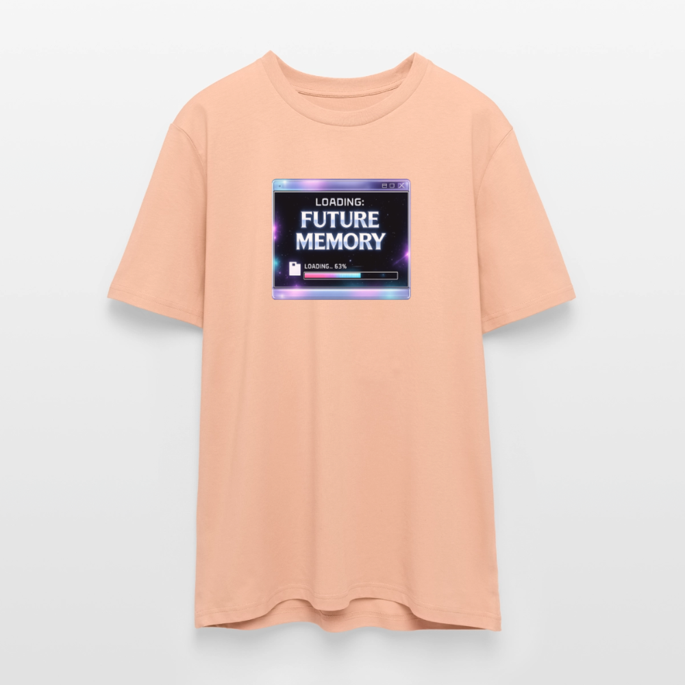 Organic T-Shirt - Future Memory - peach