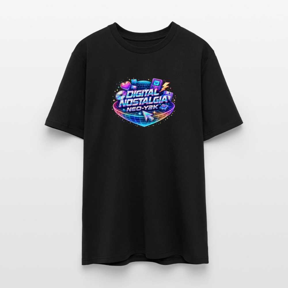 Organic T-Shirt - Neo Y2K Revival - black