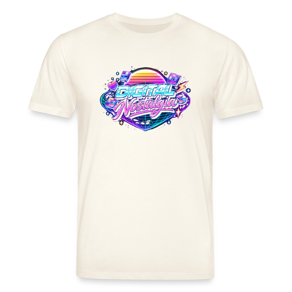 Organic T-Shirt - Retro Future Wave - natural white