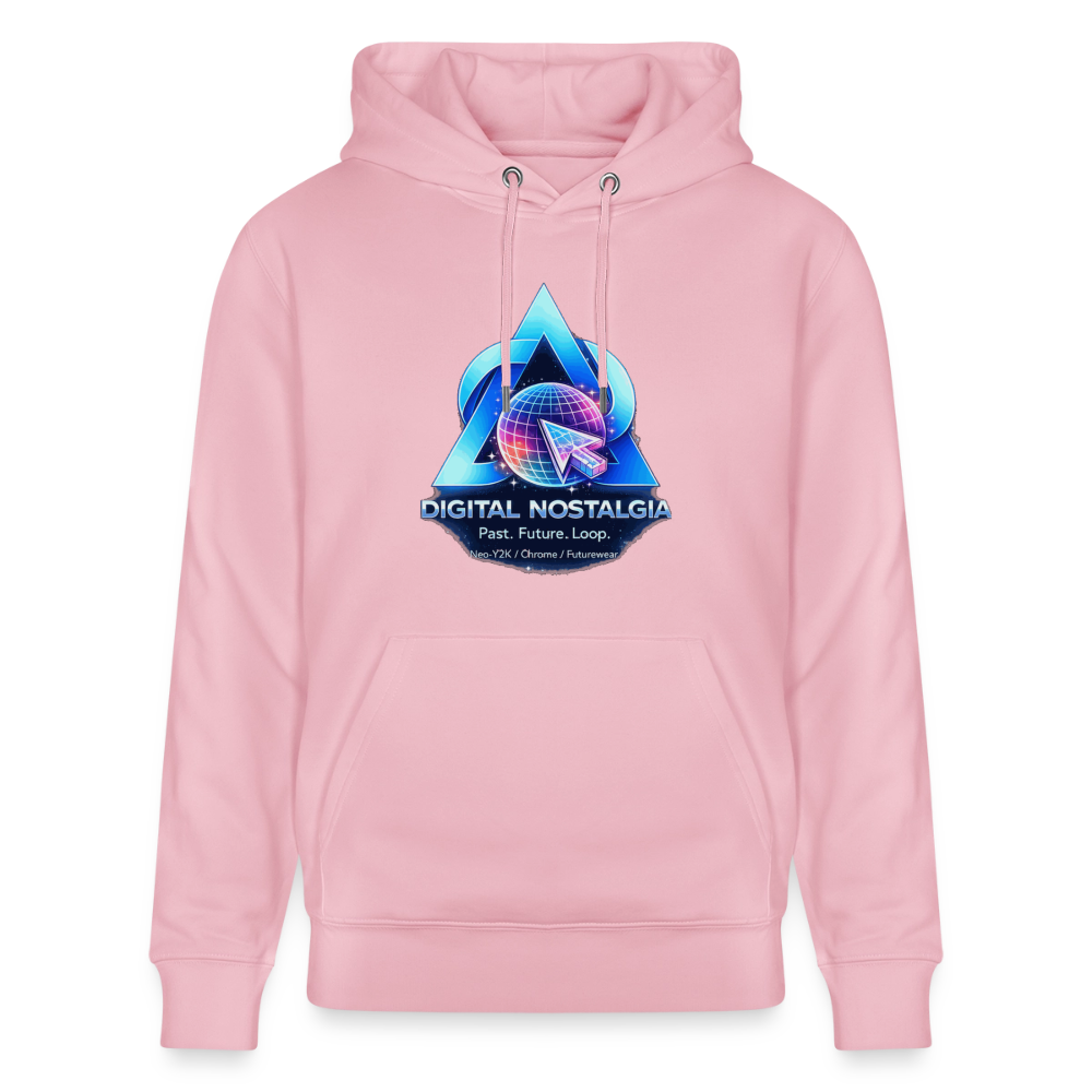 Organic Hoody - Eternal Quantum Era - cotton pink