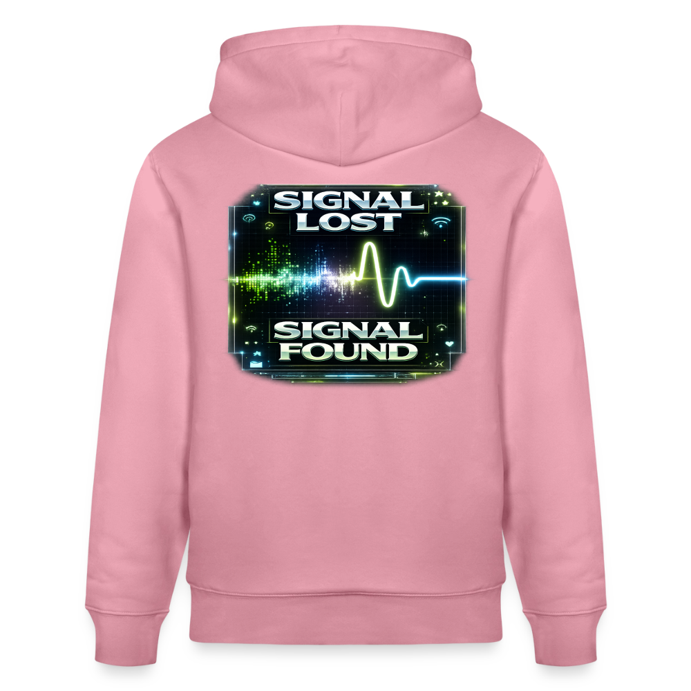 Organic Hoody - Signal Restored - lilac dream