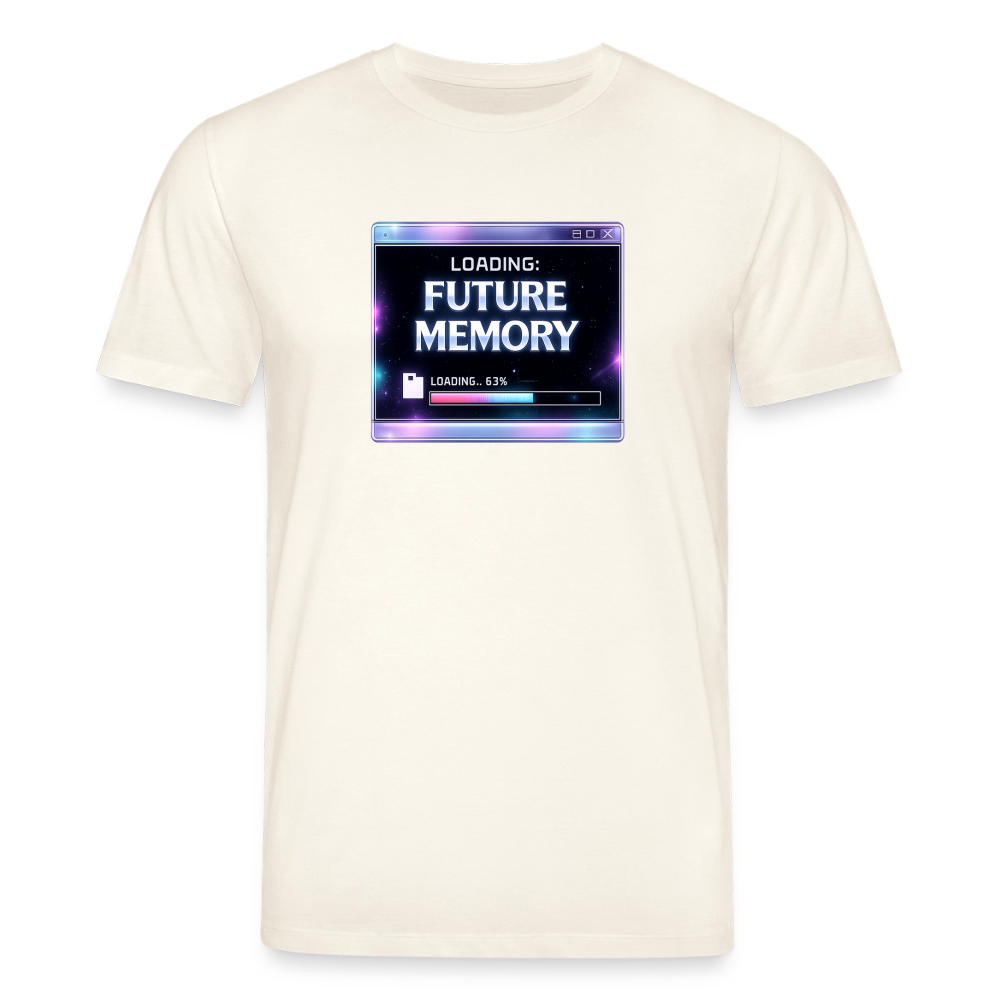 Organic T-Shirt - Future Memory - natural white