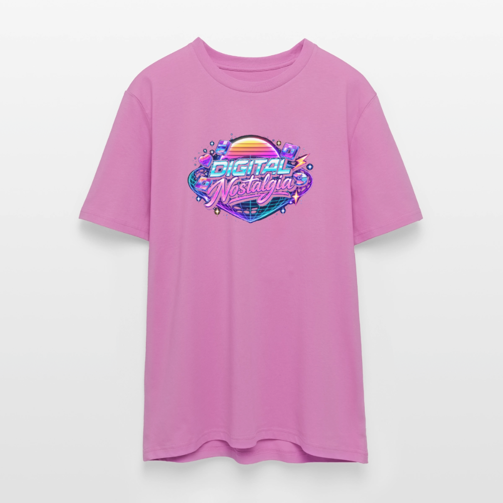Organic T-Shirt - Retro Future Wave - pink