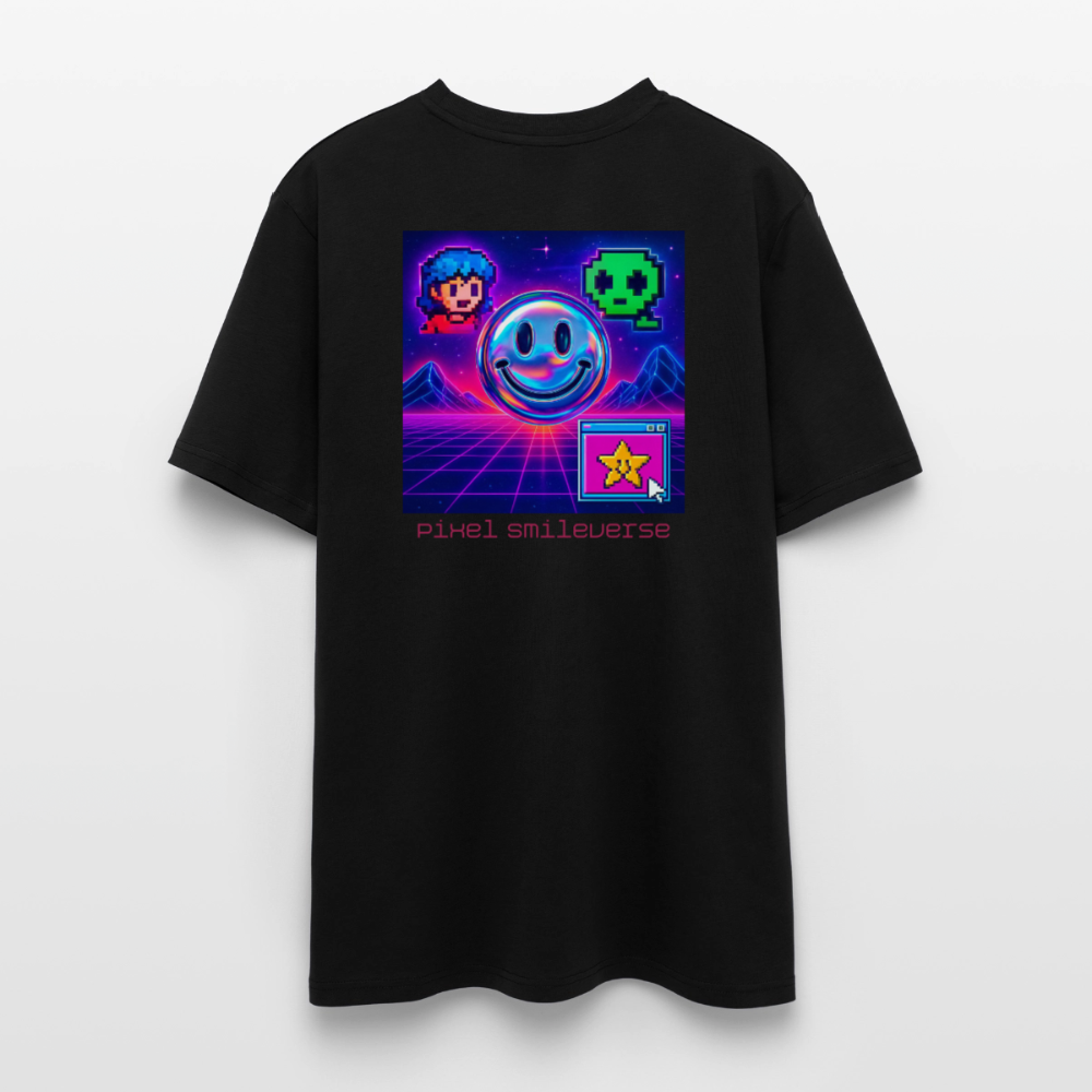 Organic T-Shirt - Retro Arcade Dream - black