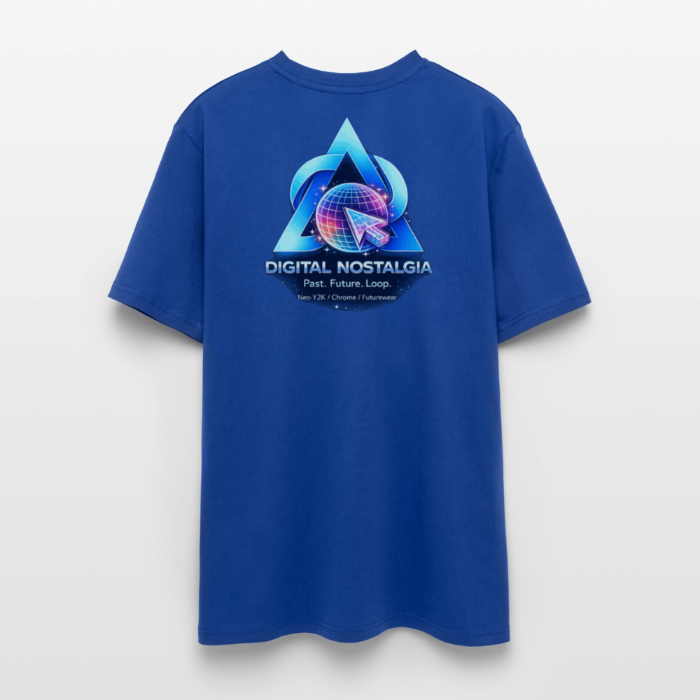 Organic T-Shirt - Eternal Quantum Era - majorelle blue