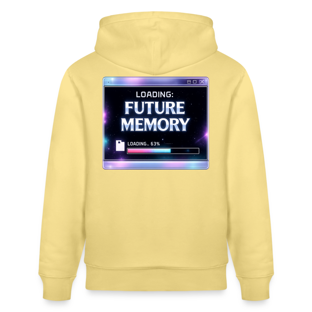 Organic Hoody - Future Memory - viva yellow 