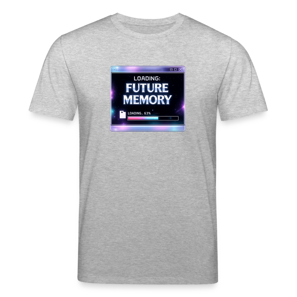 Organic T-Shirt - Future Memory - heather grey