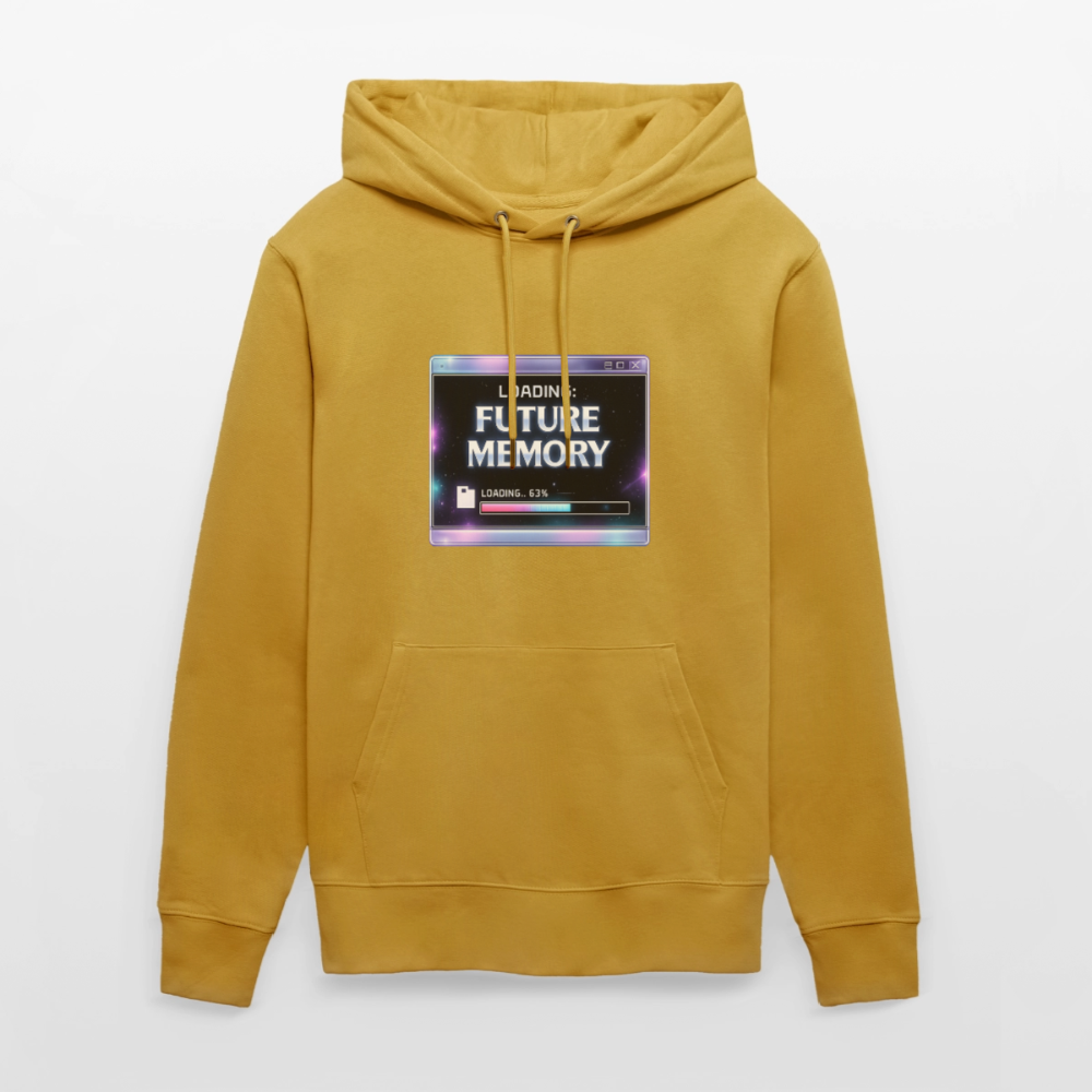 Organic Hoody - Future Memory - ochre
