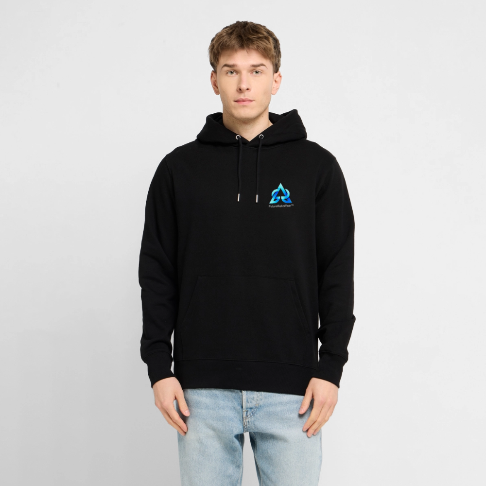 Organic Hoody - Digital Nostalgia - black
