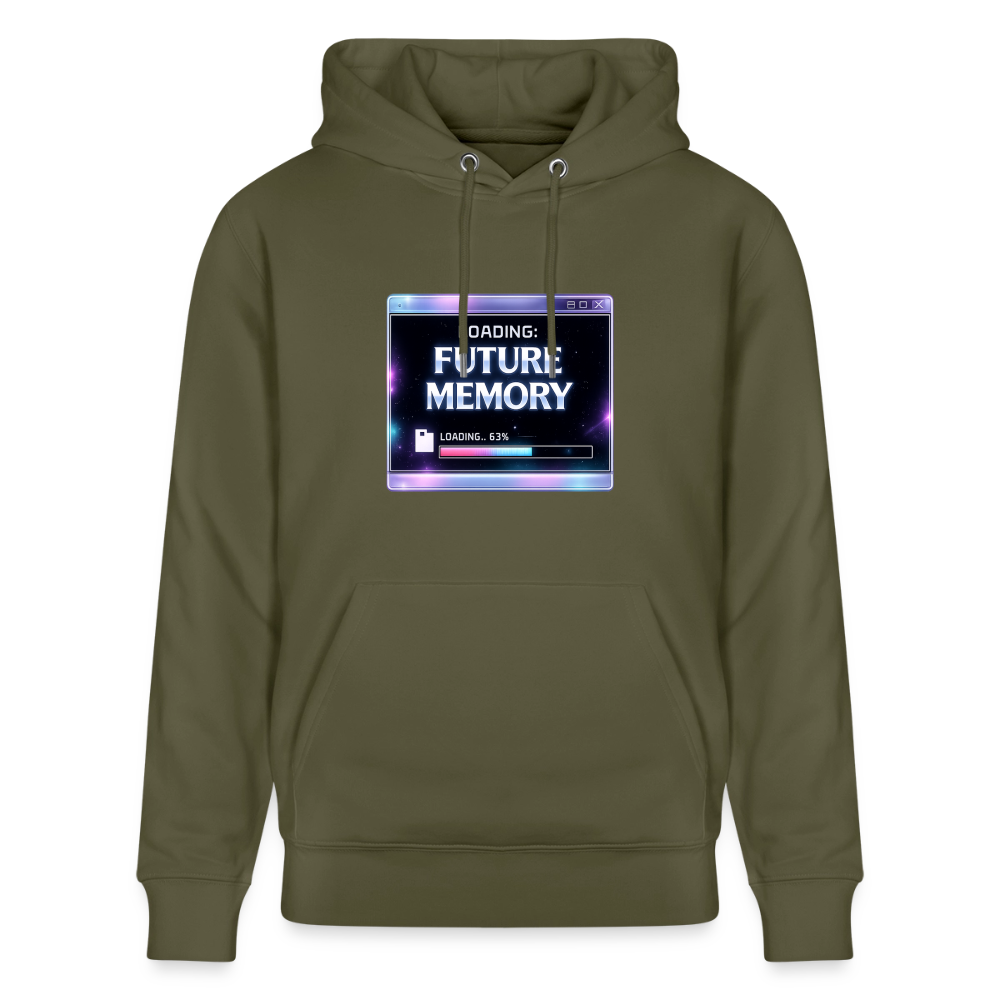 Organic Hoody - Future Memory - khaki green