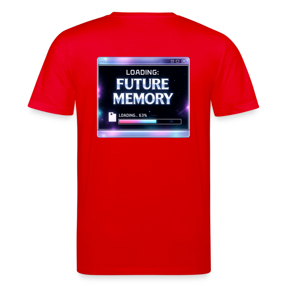 Organic T-Shirt - Future Memory - red